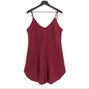 VTG HONORS INTIMATES Nighty Dress Wine XL?